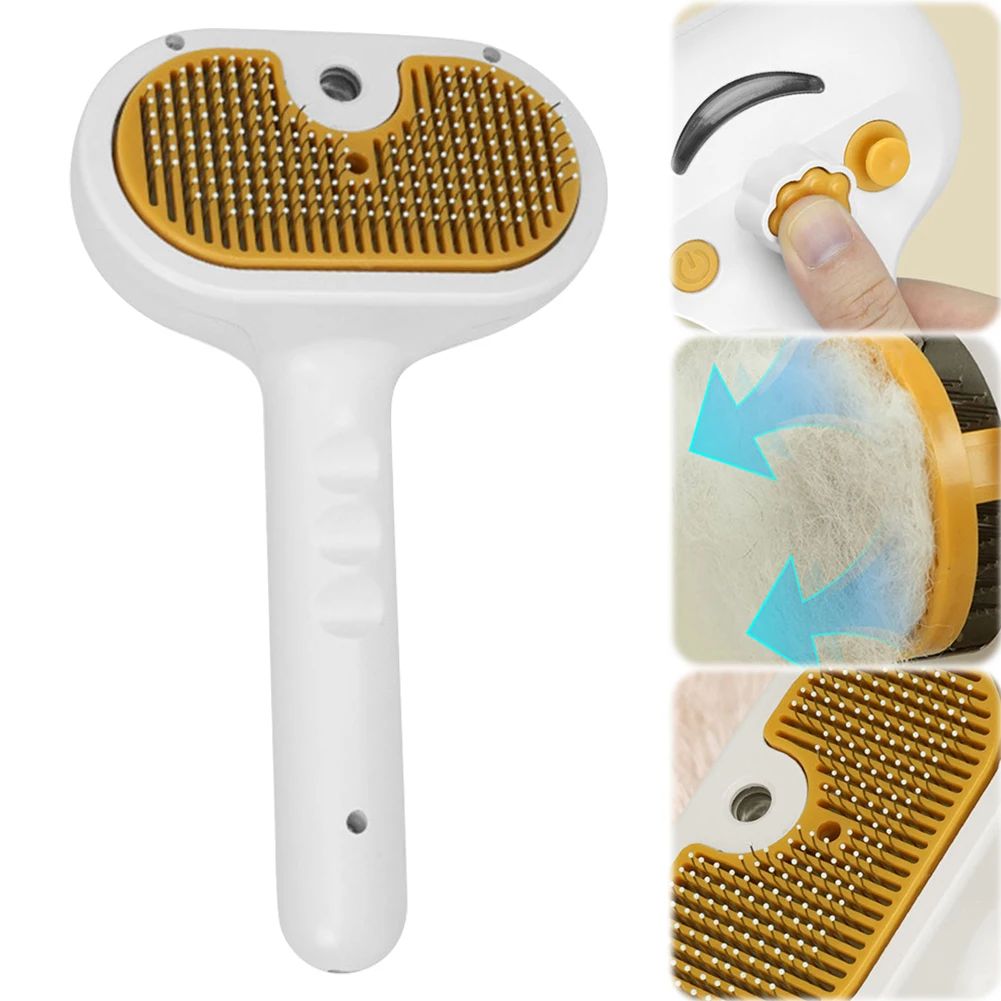 Pet Hair Steam Brush