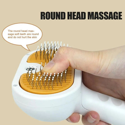 Pet Hair Steam Brush